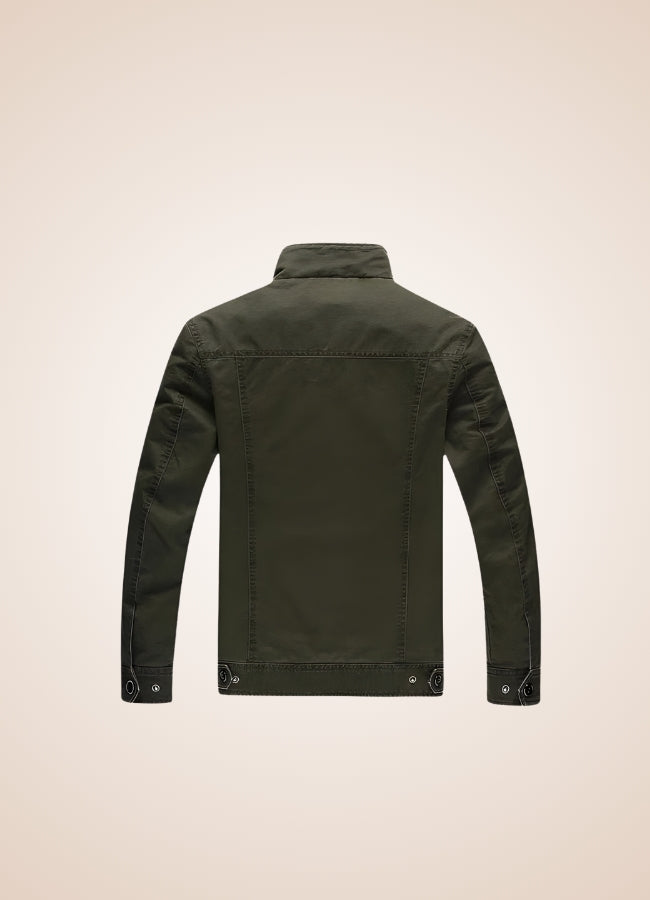 Steampunk Military Bomber Men Jacket